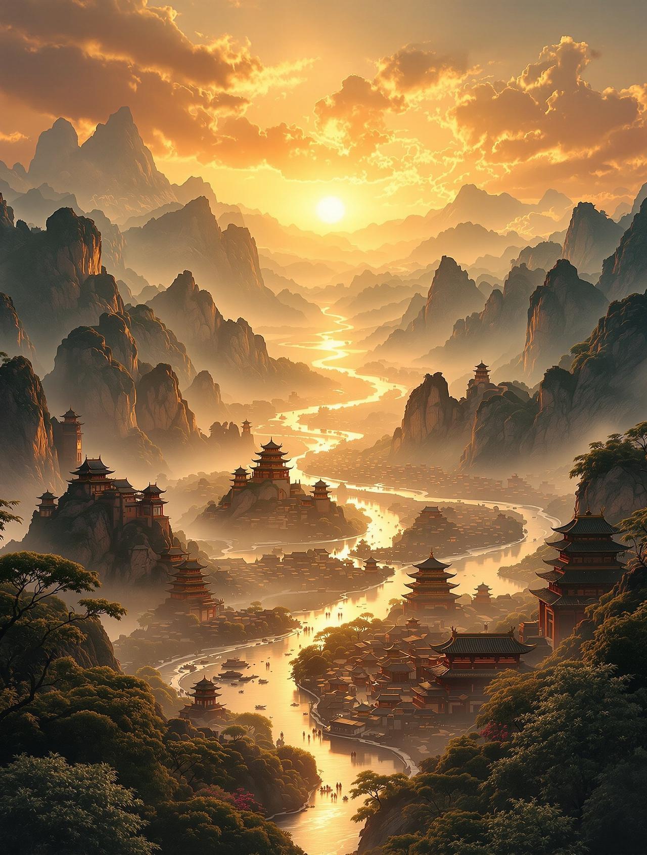 大牛影视作品《山河令》高清海报
